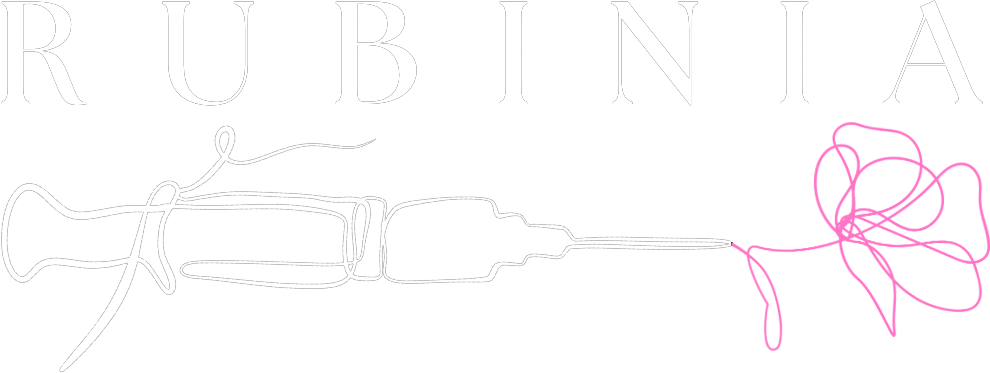 Logo Rubinia Russo white